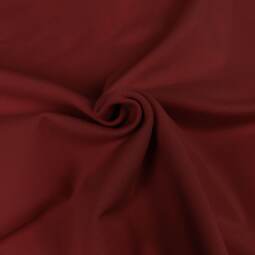 Bio Sommersweat uni - Finn - dunkelbordeaux 415