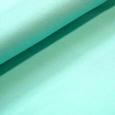 Bio Sommersweat uni - Stoffonkel - aqua