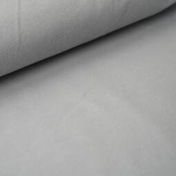 Biojersey uni - Stoffonkel - grau
