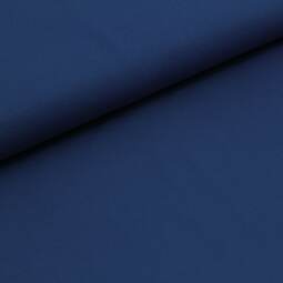 Bio Sommersweat uni - Stoffonkel - marineblau