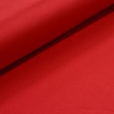 Bio Sommersweat uni - Stoffonkel - poppy