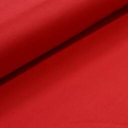 Bio Sommersweat uni - Stoffonkel - poppy
