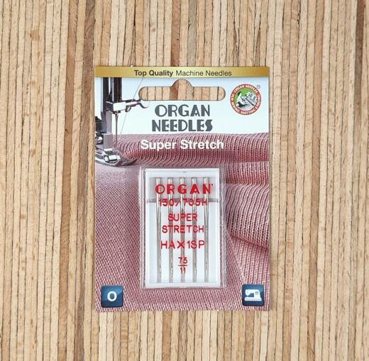 Organ HAx1SP Super Stretch Nadeln 75/11 - 5er Packung