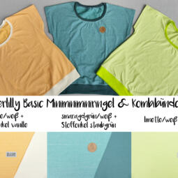 Biojersey - Tigerlilly Basic - Miniminiminiringel smaragdgrün/weiß – Bild 6