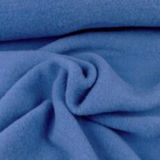 Fühlprobe 18: Bio Merinofleece - saphirblau