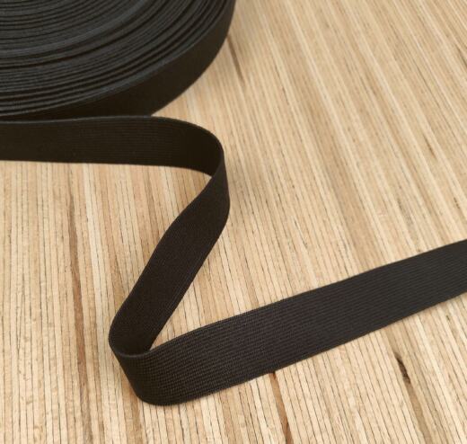 Bio Gummiband schwarz 28mm