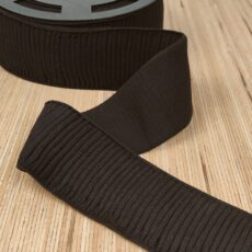 Baumwollgummiband 70mm für Röcke - schwarz
