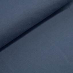 Biojersey uni - Stoffonkel - china blue