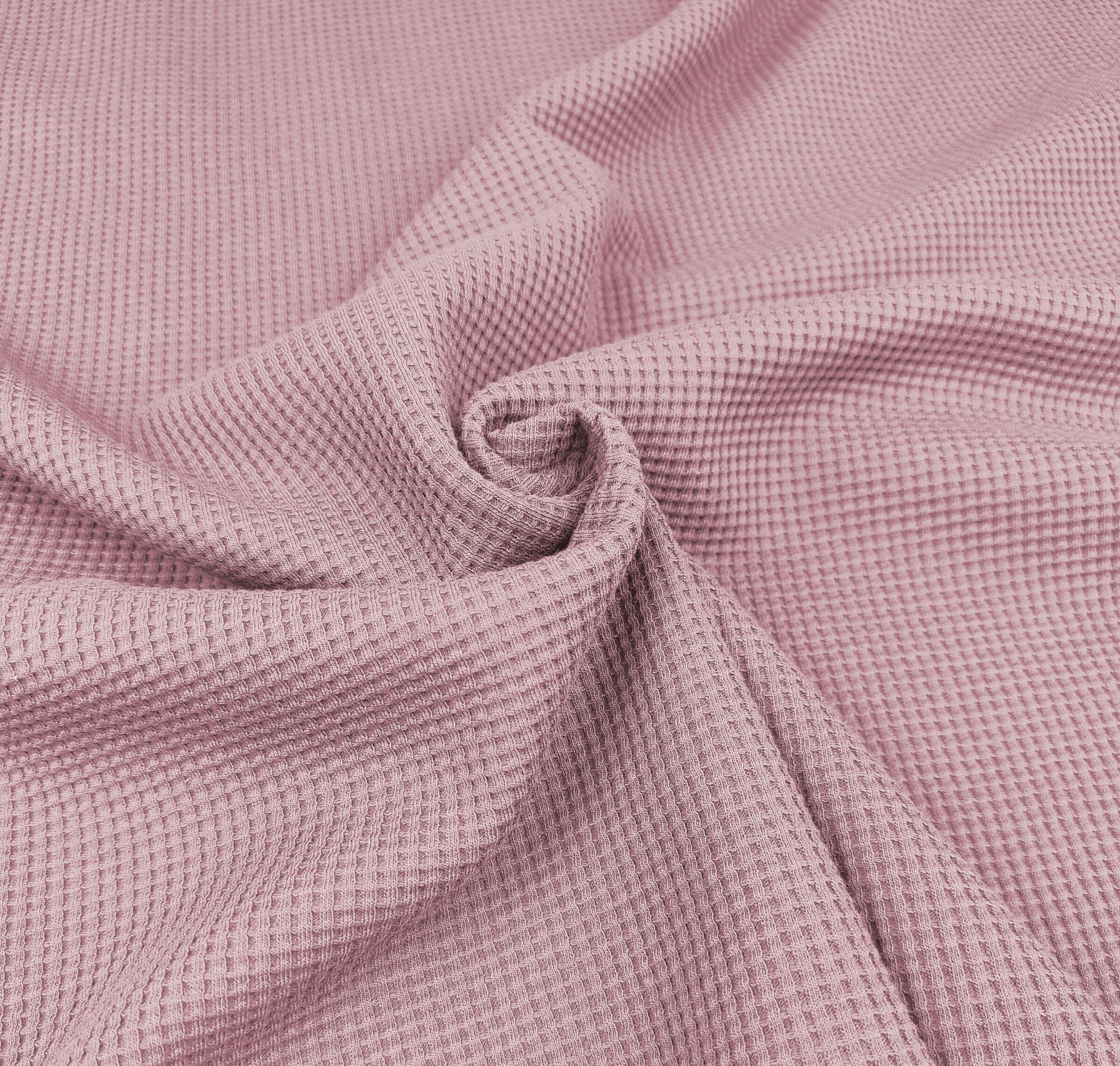 Bio Waffeljersey Emma - lilac 079 – Bild 1