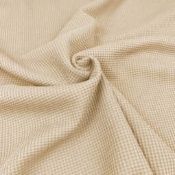 Bio Waffeljersey - Emma - light sand 066