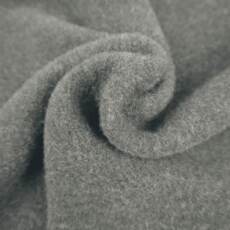 Bio Merinofleece - grau meliert