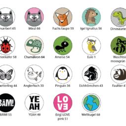20 Motivkappen Tiger Snaps (2 Motive) – Bild 3