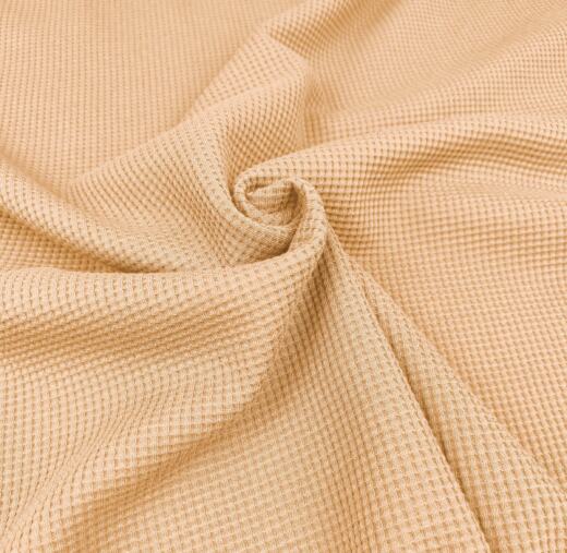 Bio Waffeljersey Emma - beige 020