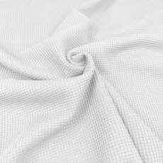 Bio Waffeljersey - Emma - strahlend weiß 005