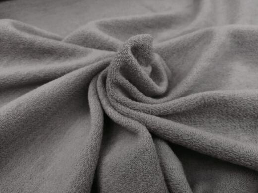 Bio Wollfrottee (Merino) - dunkelgrau