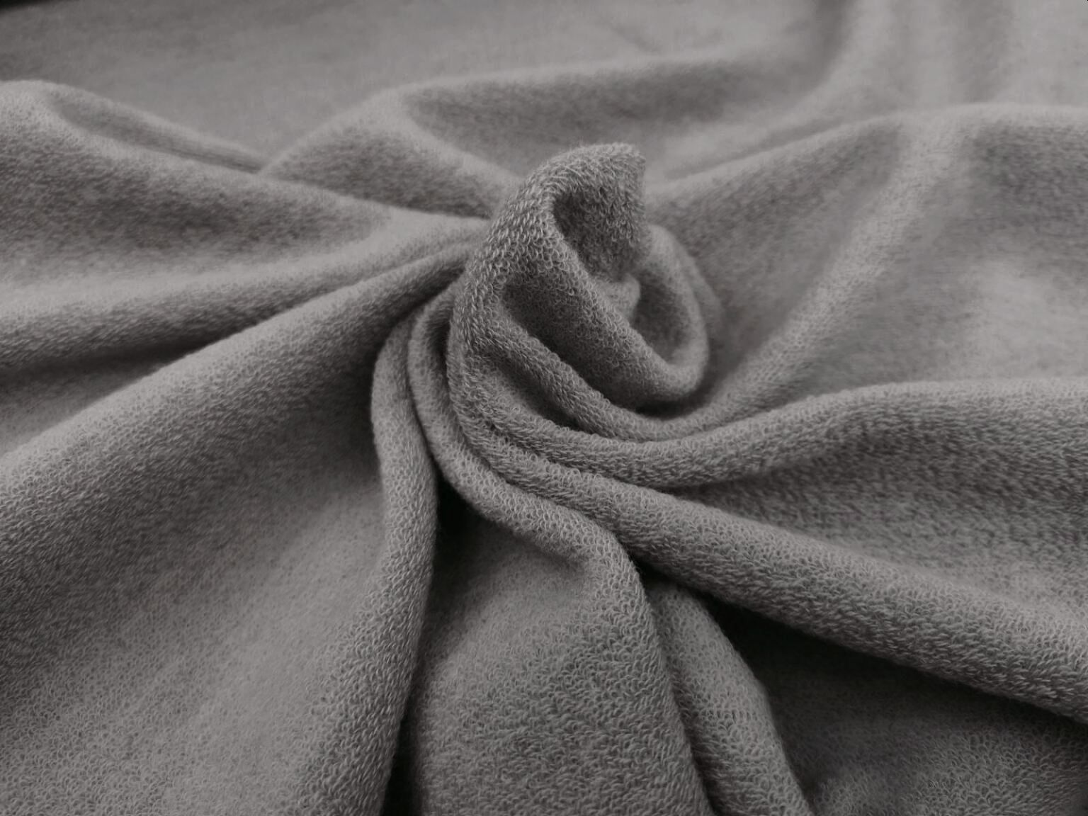 Bio Wollfrottee (Merino) - dunkelgrau – Bild 1