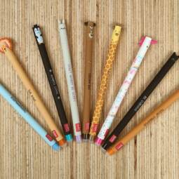 Legami - radierbarer Gelstift - Giraffe – Bild 3