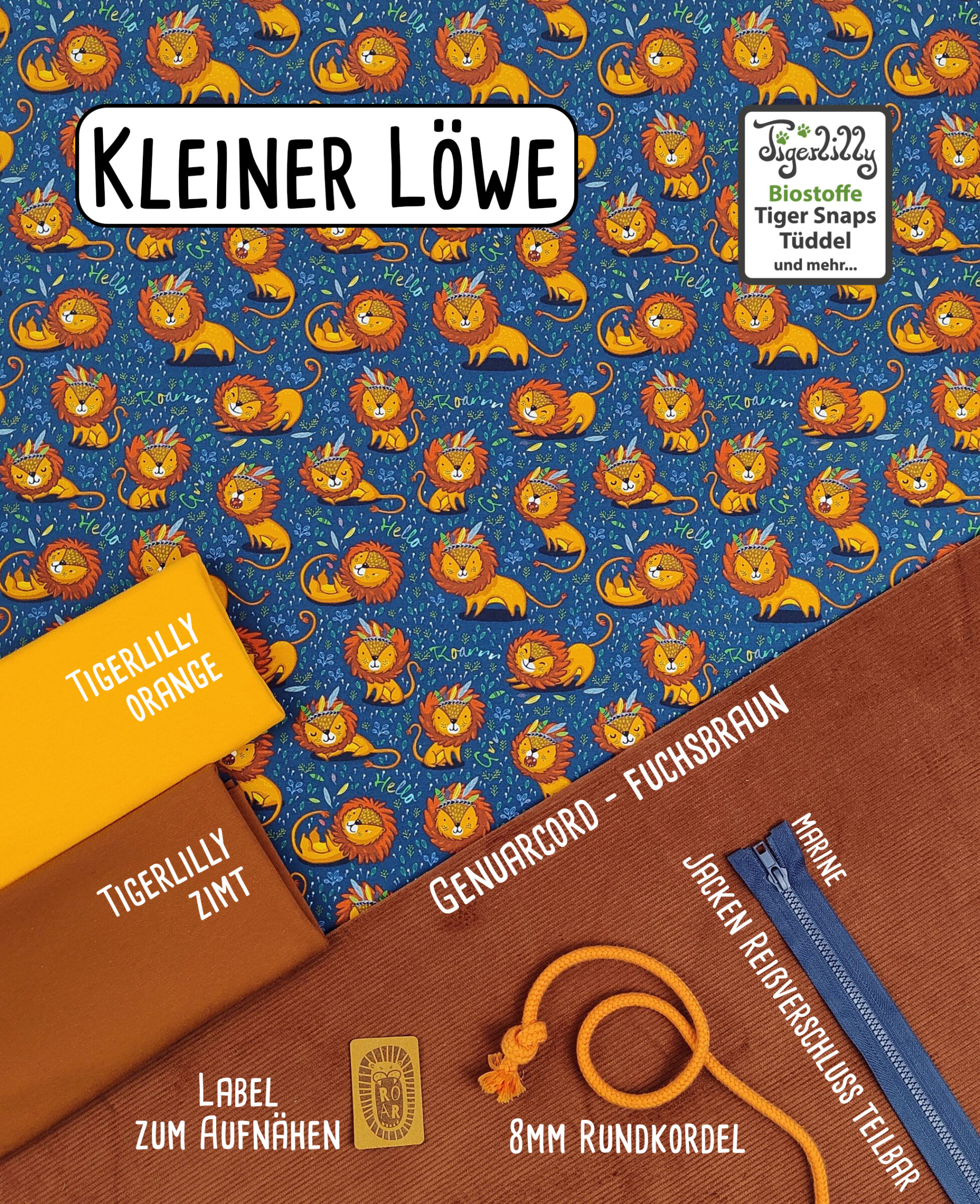 kleiner Löwe und Cord