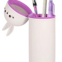 Legami 2-in-1-Federmäppchen aus Silikon - Kawaii - Bunny (Hase) – Bild 2