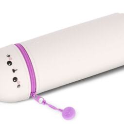 Legami 2-in-1-Federmäppchen aus Silikon - Kawaii - Bunny (Hase) – Bild 3