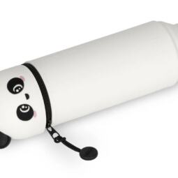 Legami 2-in-1-Federmäppchen aus Silikon - Kawaii - Panda – Bild 3