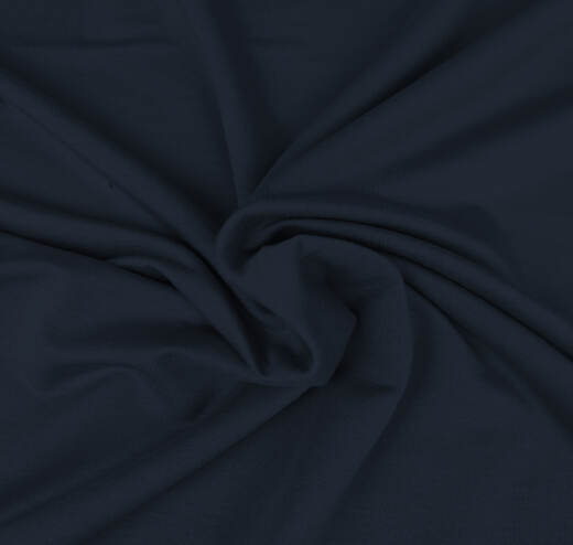 Lyocell Sommersweat - Finn - navy 695