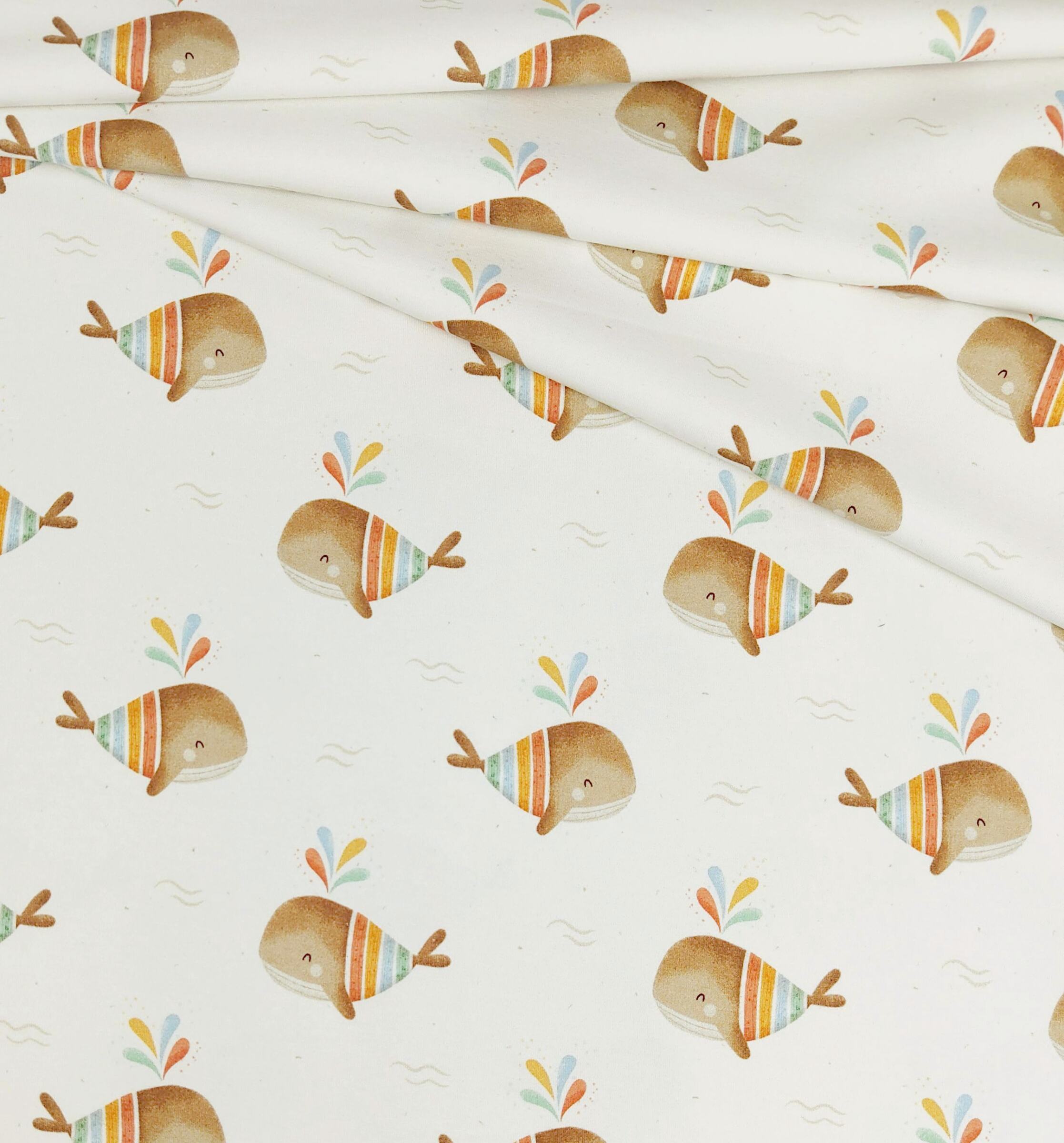 Biojersey - Tigerlilly - Regenbogenwal – Bild 1