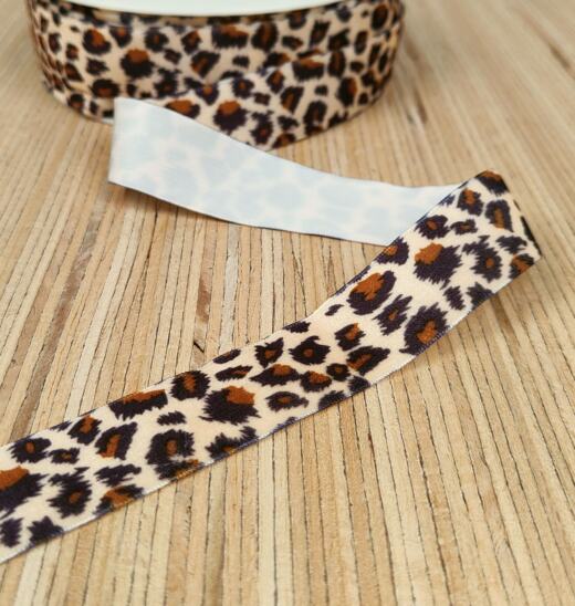 Samtband 38mm - Leopard