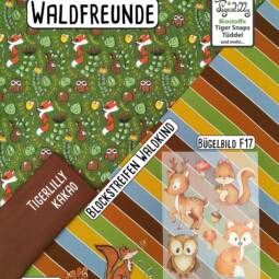 Bio Sommersweat - Tigerlilly EP - Blockstreifen Waldkind – Bild 7