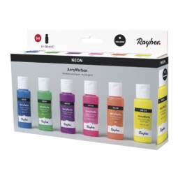 Rayher - Acrylfarben Set Neon