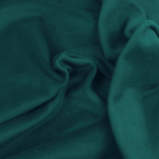 Bio Baumwollfleece Finn (double-sided polar) - dunkel petrol 755