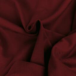 Kuscheliger Bio Sommersweat uni - Finn - dunkelbordeaux 415