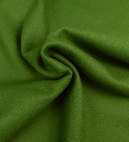 Bio Tuchloden aus 100% Wolle - matcha
