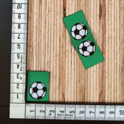 Zwei Weblabel zum Einnähen – Tigerlilly EP – Fußball – Bild 2