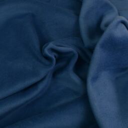 Bio Baumwollfleece Finn (double-sided polar) - indigo 610
