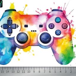 DTF Bügelbild N3 - Controller klein (ca. 18,5 x 12,5cm) – Bild 2