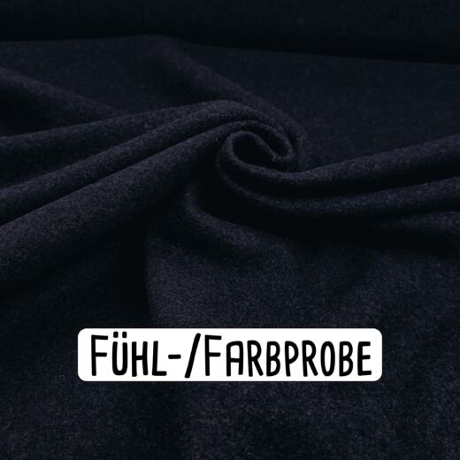 Fühlprobe 13: Bio Merinowalk - dark blue