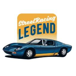 DTF Bügelbild N5 - Tigerlilly EP - Street Racing Legend (ca. 12,3 x 18,5cm)