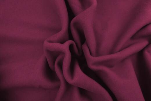 Bio Baumwollfleece - Tigerlilly Basic - berry