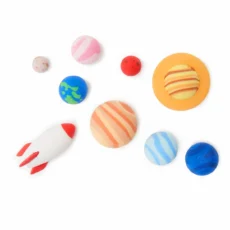 Legami - 9er Set Radiergummi - Solar System