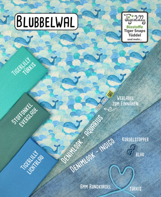 Biojersey - Tigerlilly - Blubbelwal