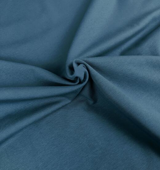 Biojersey Emma - jeansblau 018