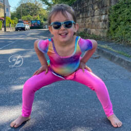 Bade-/Sportjersey (Albstoffe Performance) - Tigerlilly EP - Aquarelli – Bild 5