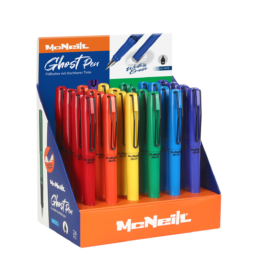 McNeill Ghost Pen - Füller mit radierbarer Tinte - kräftige Farben