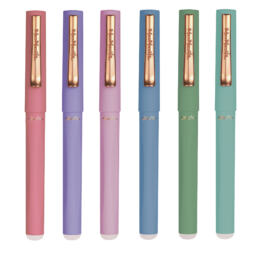McNeill Ghost Pen - Füller mit radierbarer Tinte - Matte Farben (Regenbogenfeder) – Bild 2
