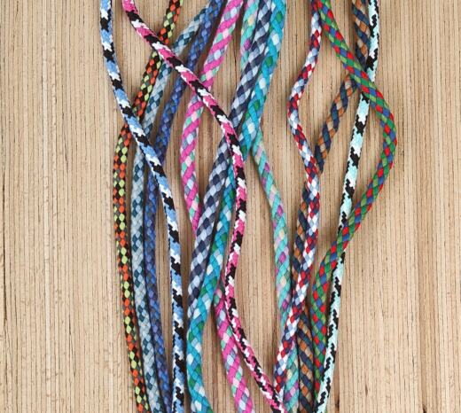 Multicolor Kordel 8mm