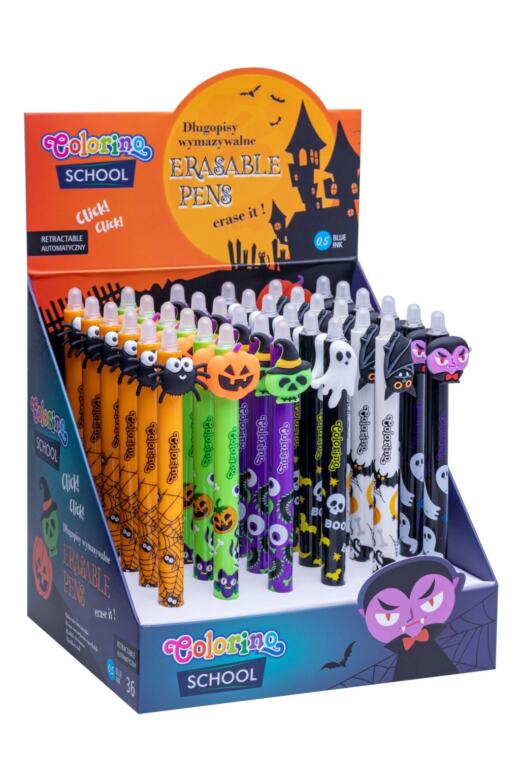 Radierbare Stifte - Colorino School - Halloween