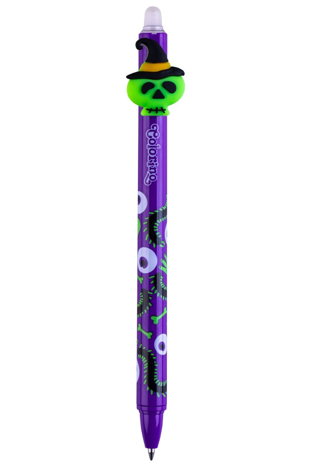 Colorino radierbarer Stift Halloween totenkopf