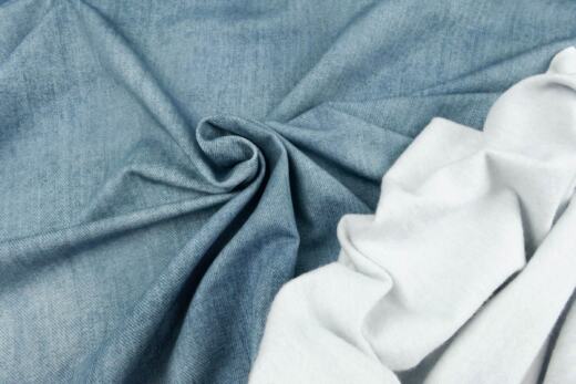 Kuscheliger Bio Sommersweat - Tigerlilly EP - Denimlook faded blue
