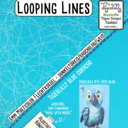 Biojersey - Tigerlilly EP - Looping Lines blue curacao – Bild 5